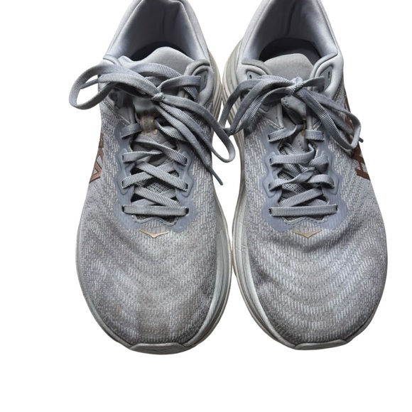 Hoka Gaviota 5 Women's Harbor Mist/Rose Gold Wide Sneakers Run Walk Size 9.5D - Picture 2 of 7